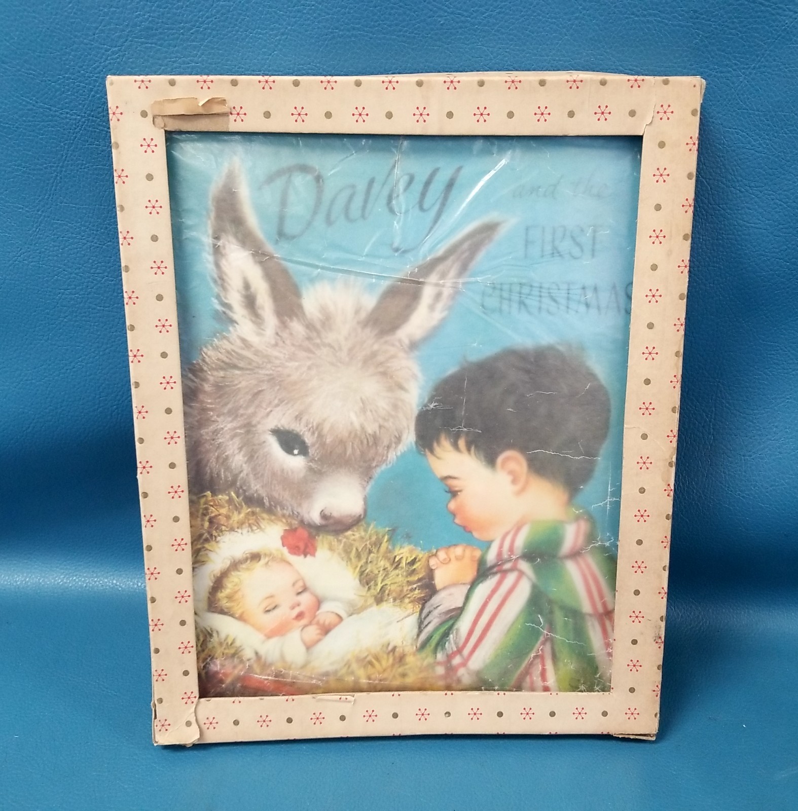Vintage Davy And The First Christmas Beth Vardon Charlot By J Spiral Book Box