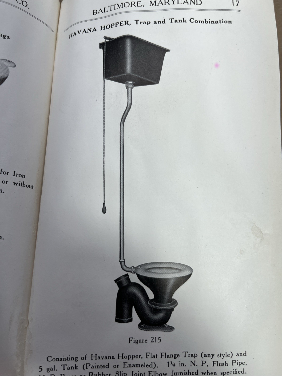 Vintage 1922 Jones Hollow Ware Co Baltimore Maryland Catalog Antique Plumbing