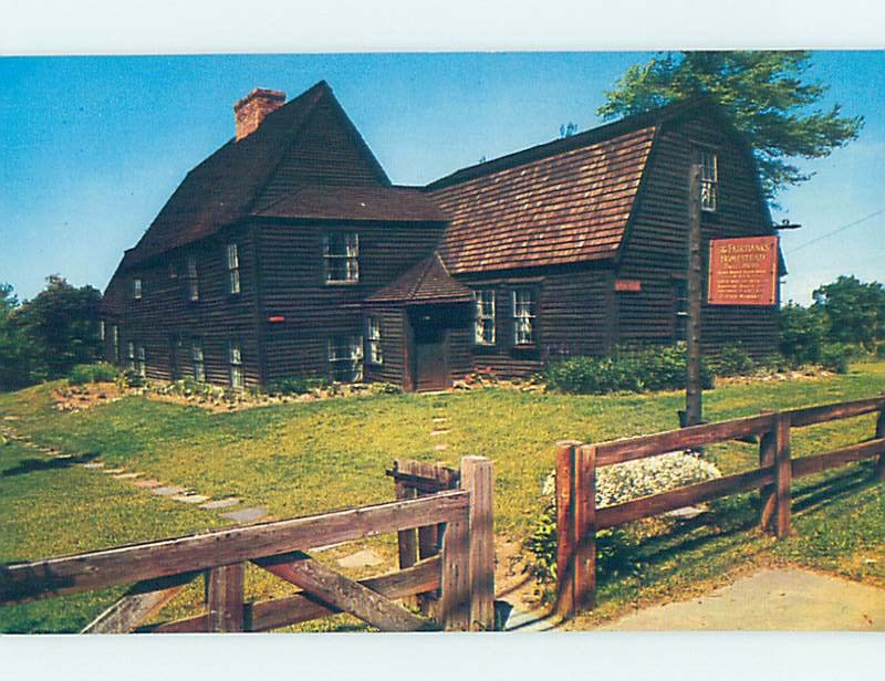 Unused Pre-1980 HISTORIC HOME Dedham Massachusetts MA W3914@