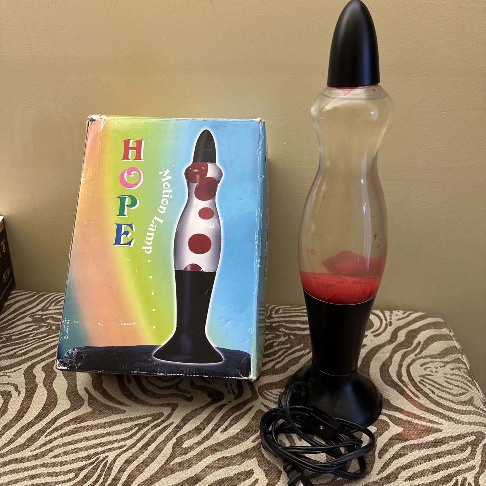 Vintage Lava Lamp Large 16\