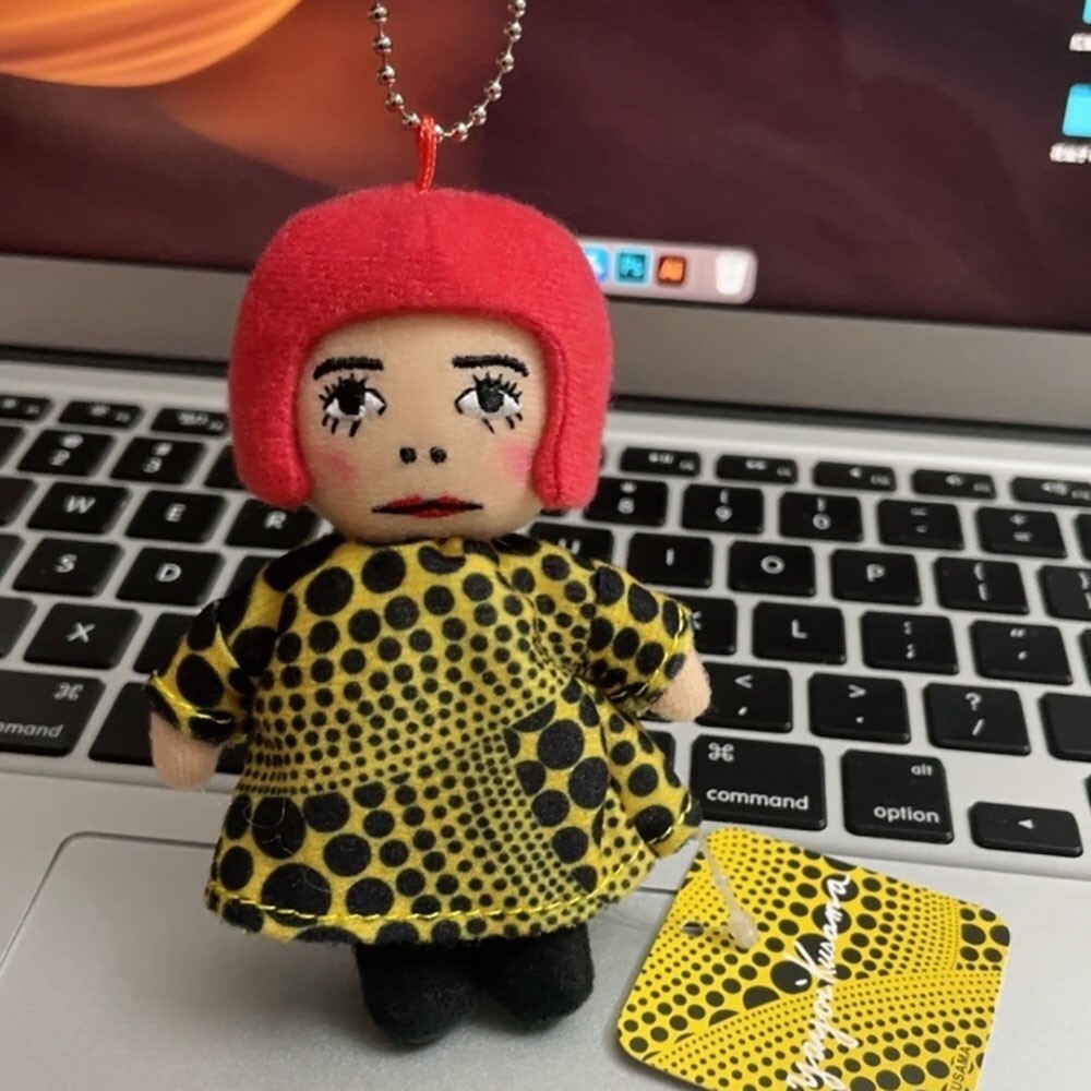 Yayoi Kusama 12CM Plush Doll Stuffed Toy