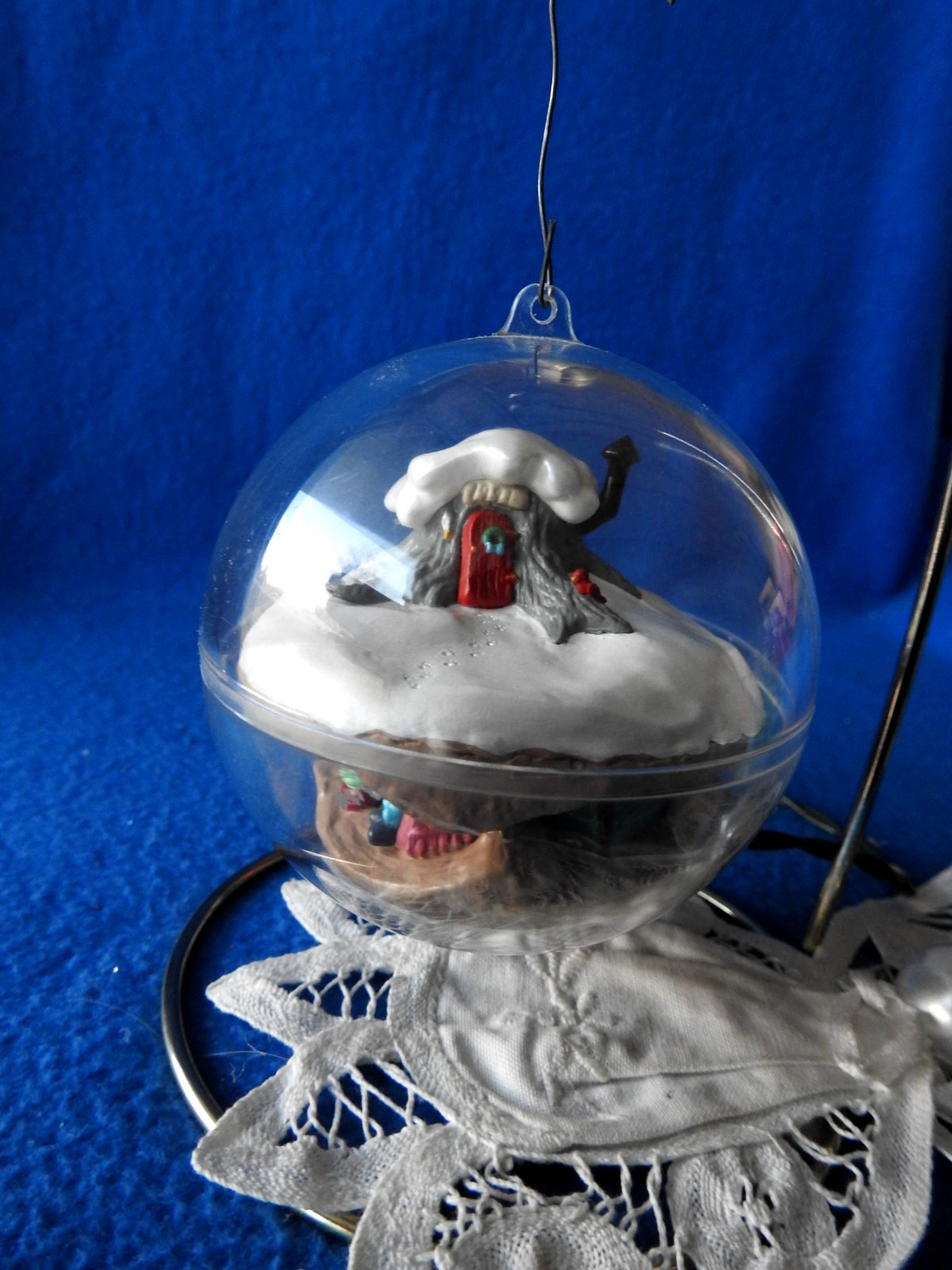 Hallmark Ornament 1991 Mole Family Home Magic Lighted  Works No Box
