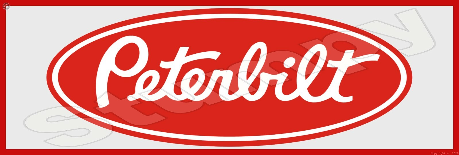 Peterbilt Metal Sign 6\