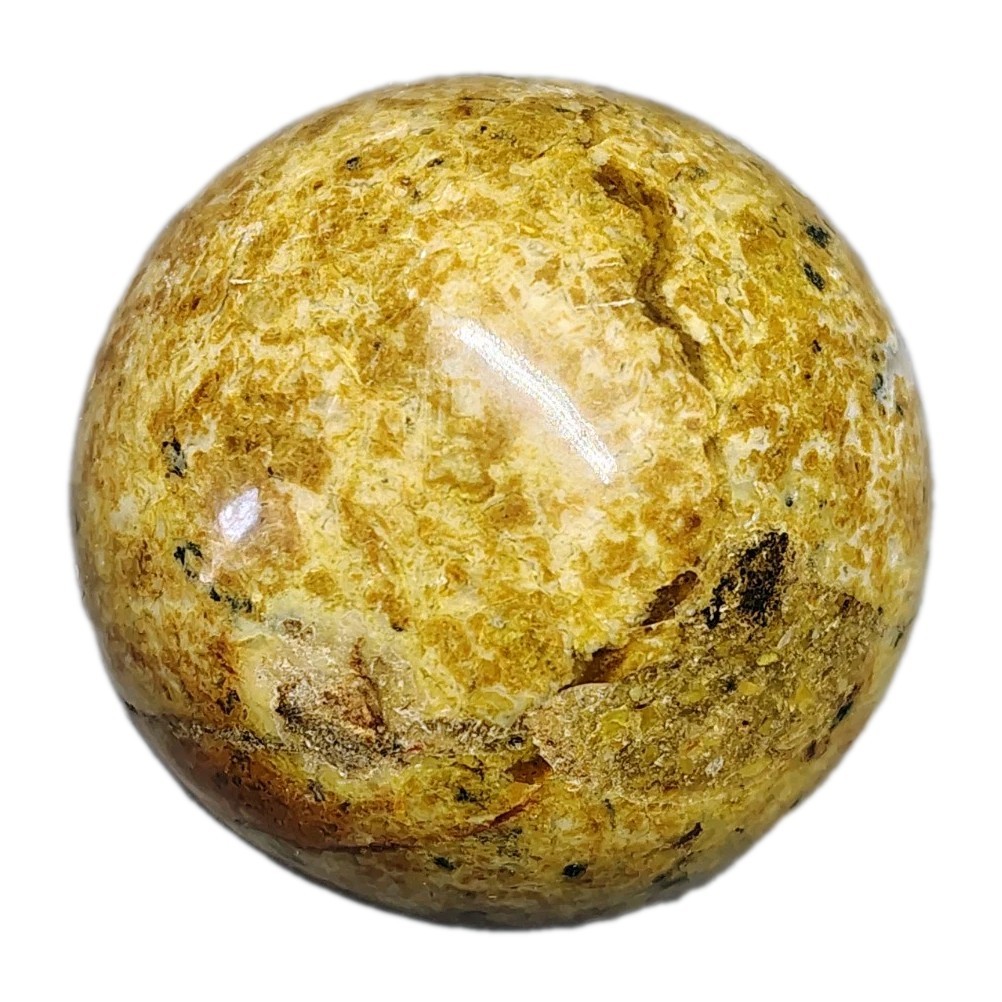 219g Natural Ocean Jasper Jade Crystal Sphere 56mm