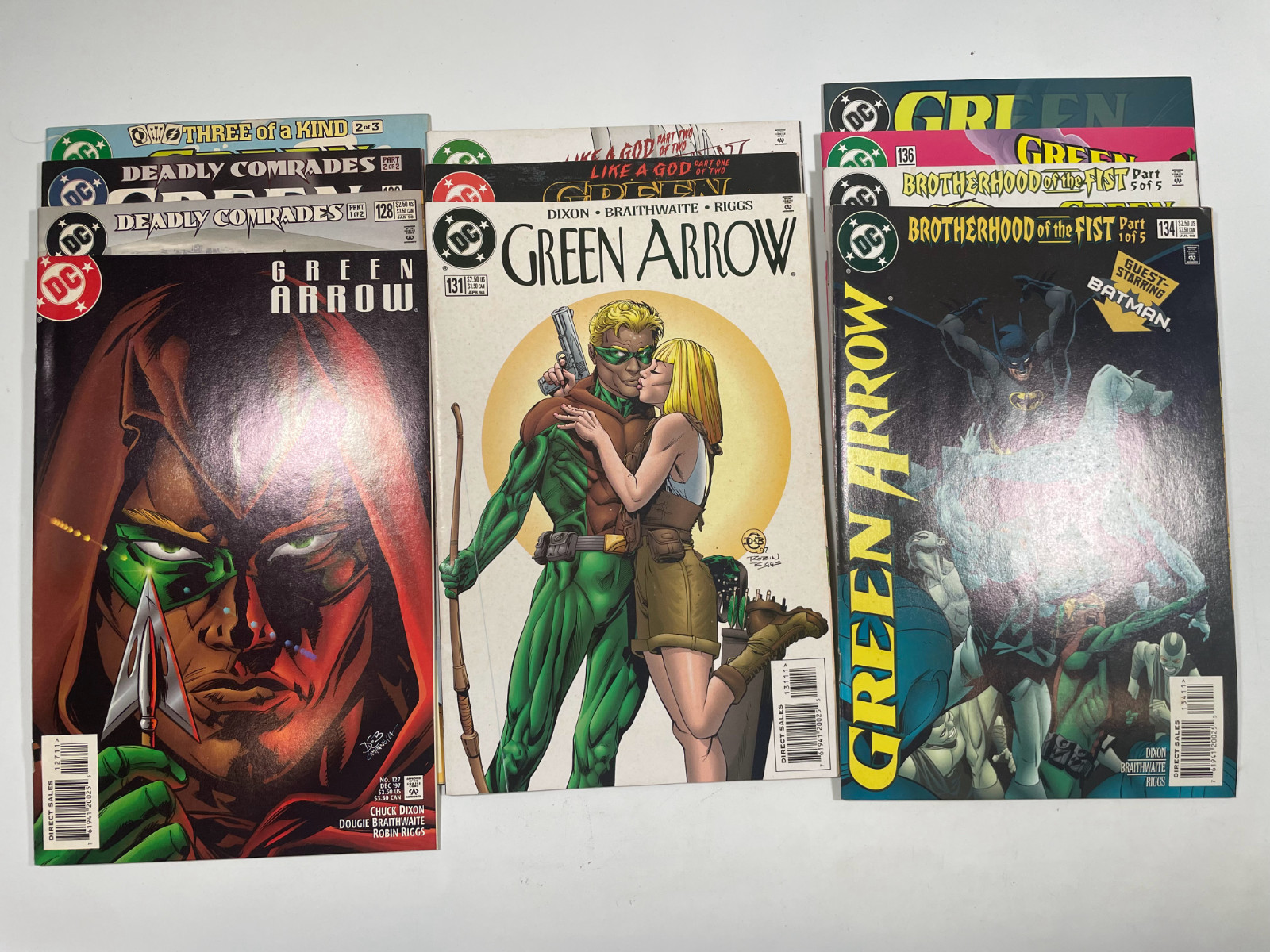 Green Arrow #127 128 129 130 131 132 133 134 135 136 137 - 1997 - Lot of 11