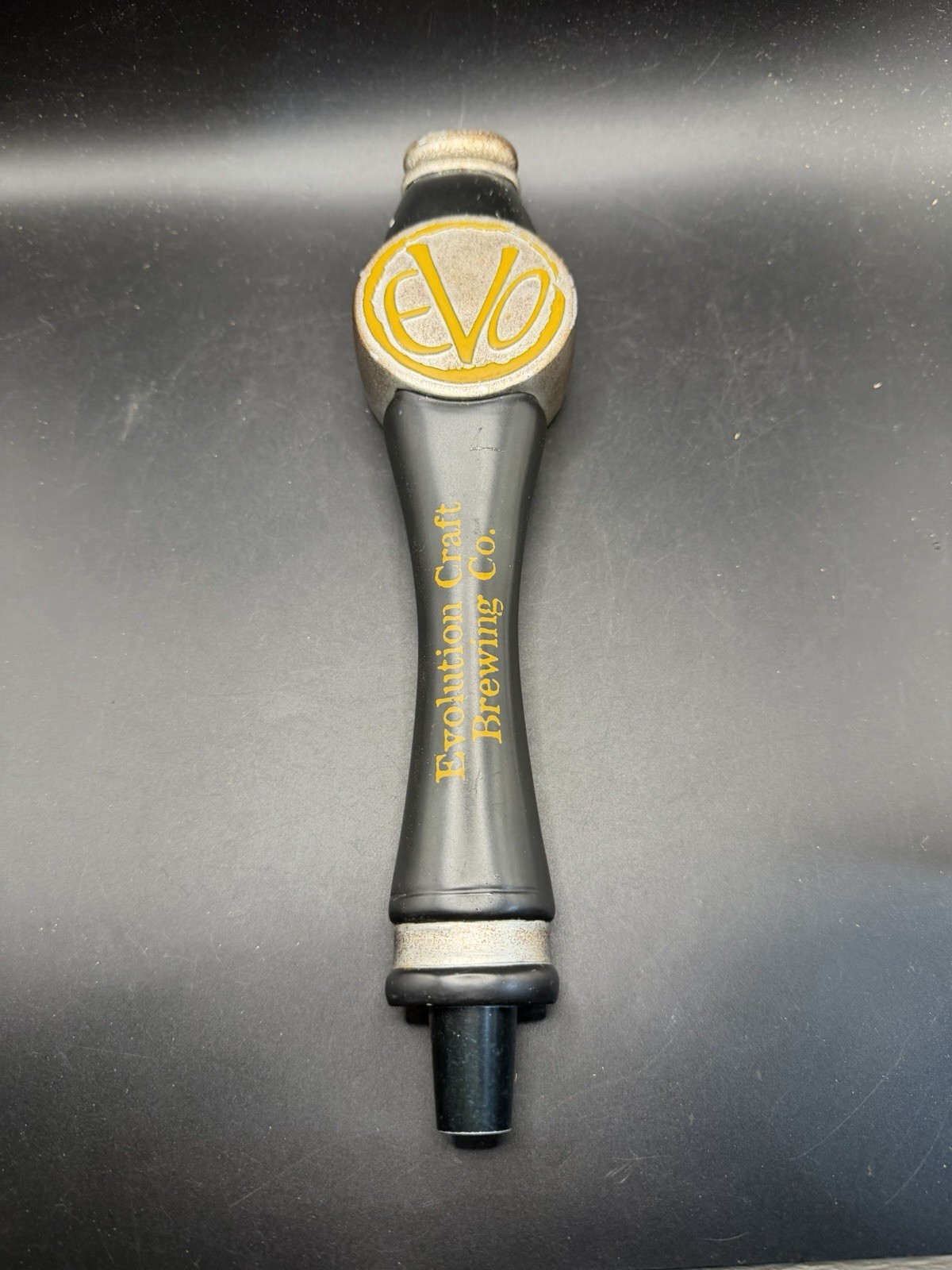 Evolution Craft Brewing (EVO) beer tap handle (Salisbury, MD) no ferrule topper