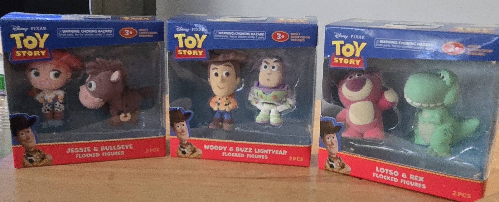 Lot of 3 Disney Pixar Toy Story 2 Pack Collectible 2\