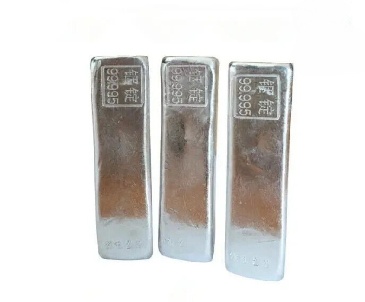 Portable High Purity 99.995% Indium Metal Ingot Lumps 1g-1000g New