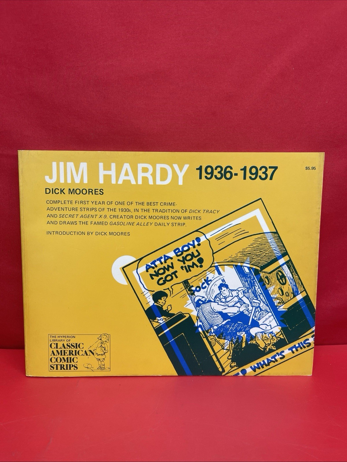 1977 Jim Hardy 1936-1937 Dick Moores Hyperion Classic American Comic Strips