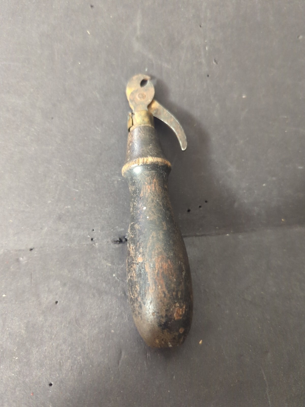 Antique Wooden Handled Lever Arm Tack Puller