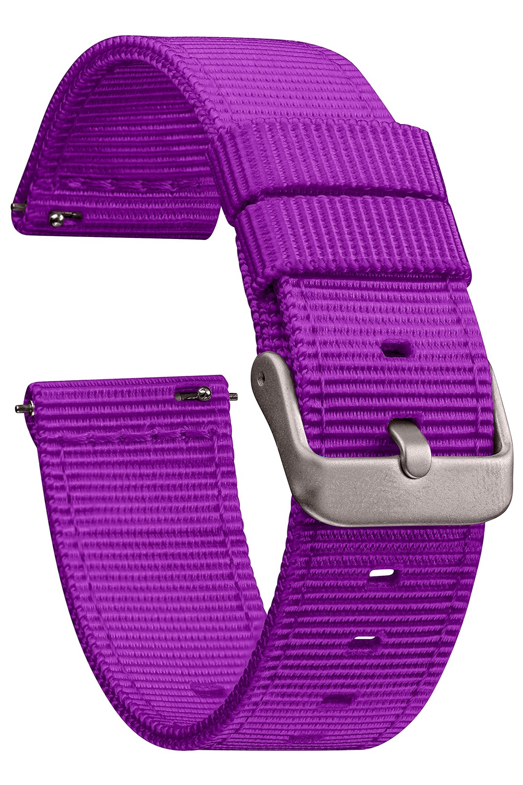 GadgetWraps 22mm Nylon Watch Band w/ Quick Release, Medium Purple GadgetWraps 22mm Nylon Watch Band w/ Quick Release, Medium Purple