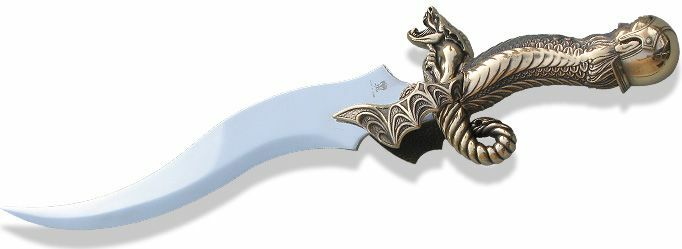 Merlin Fantasy Dagger bronze Merlin\'s dagger