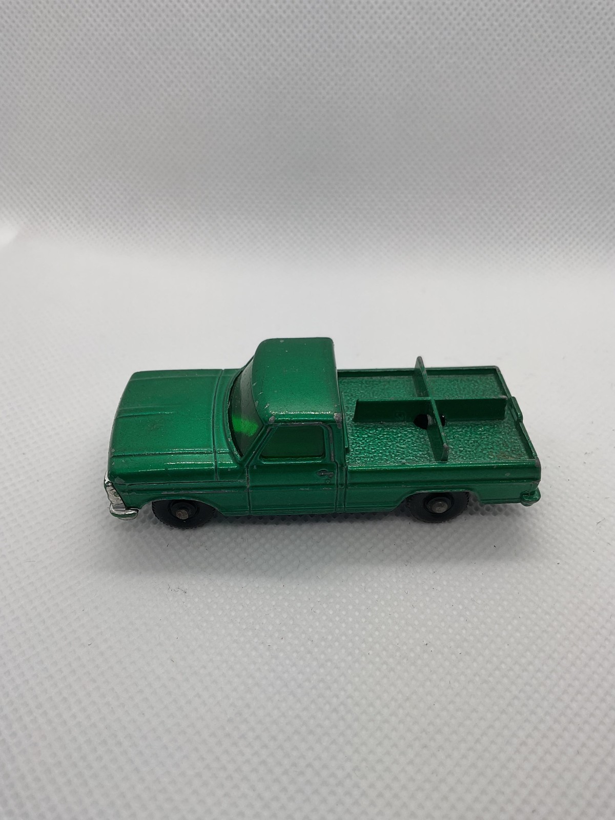Vtg Matchbox Kennel Truck Diecast Pickup Truck 1:64 Green Zamak Made In England