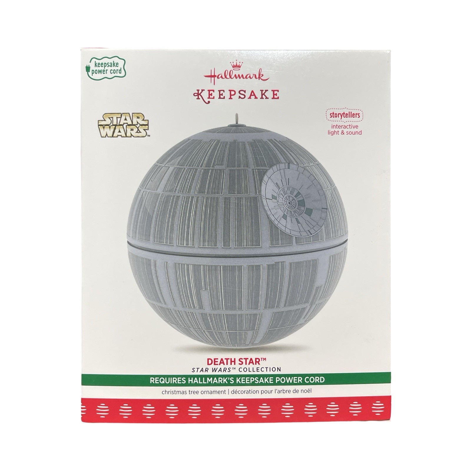 2017 Hallmark Star Wars: A New Hope Death Star Storytellers Ornament