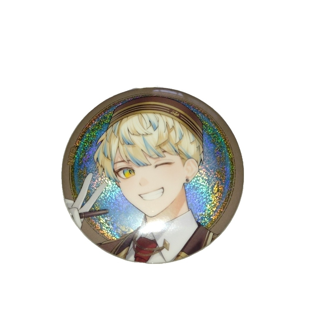 NIJISANJI Mana Hiachi Can Badge Biscuit Set 4 Japan +14