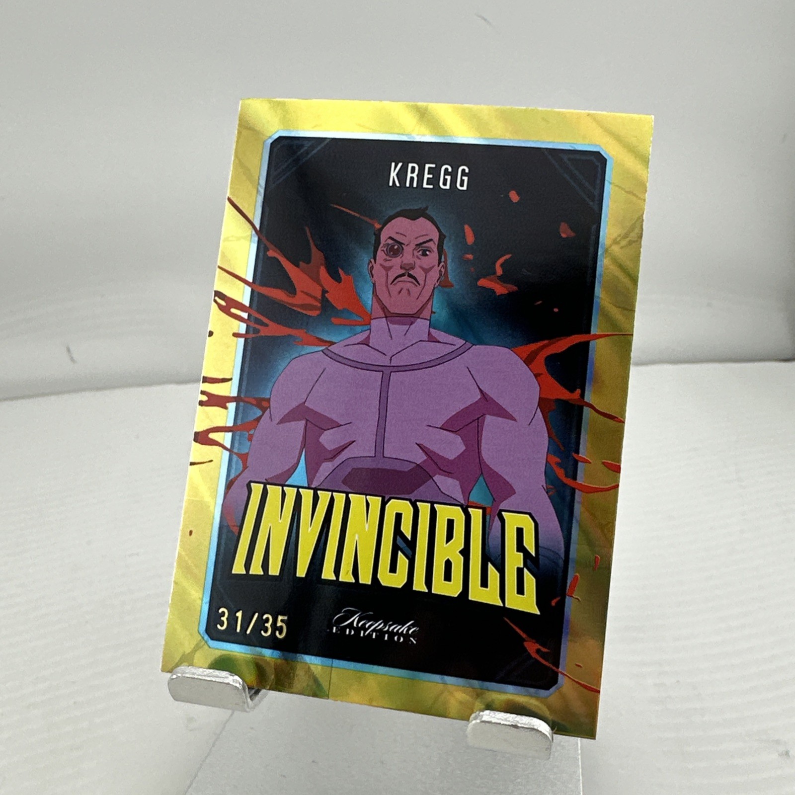 2026 Invincible Season 2 Kregg Card #75 Serial Numbered /35