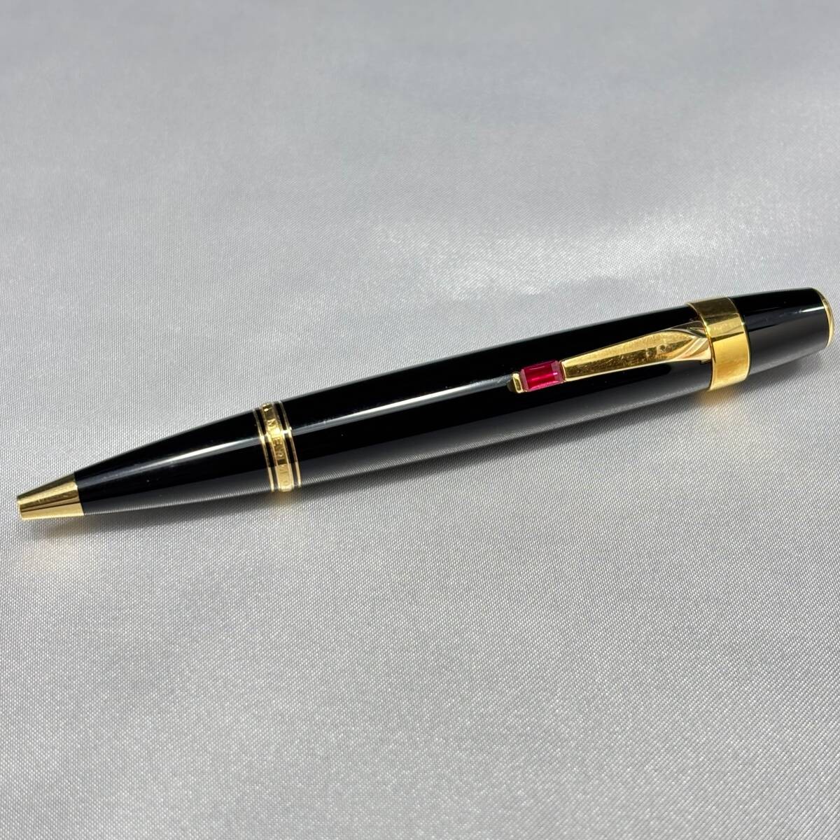 Montblanc Genuine Ballpoint Pen Twist Black BOHEME Used