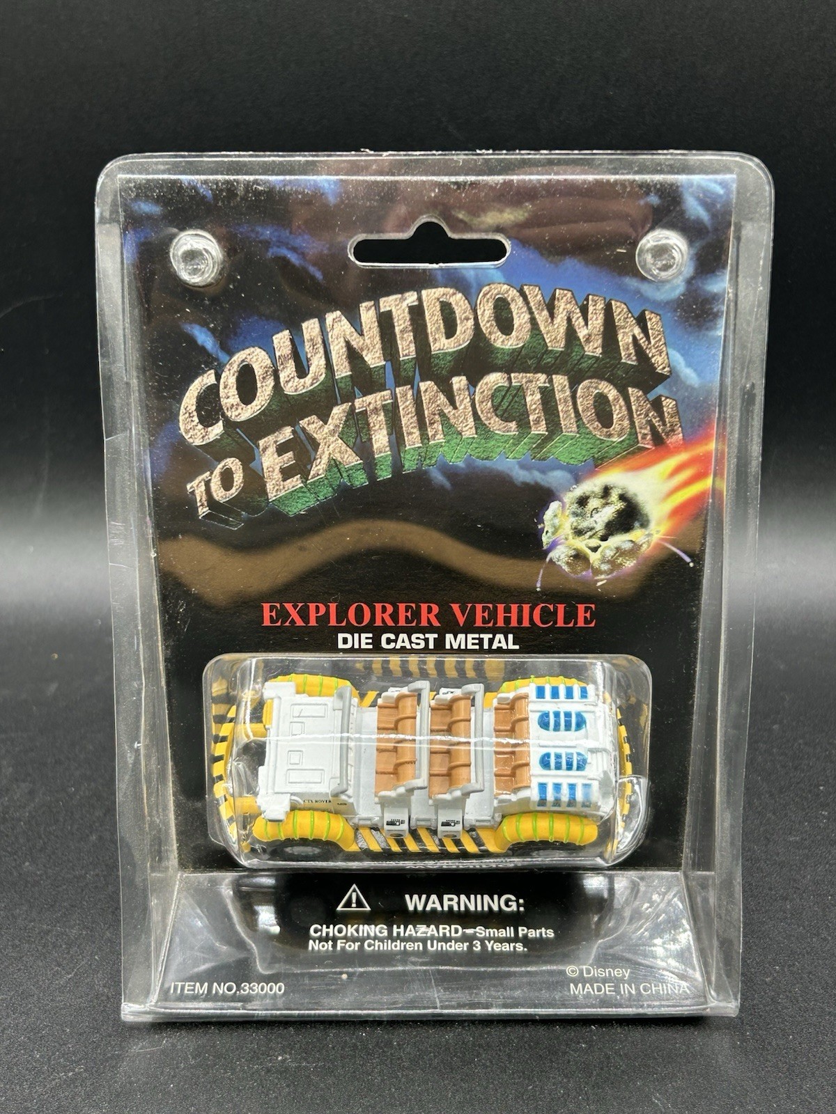 Disney Countdown To Extinction Die Cast Explorer Vehicle Car