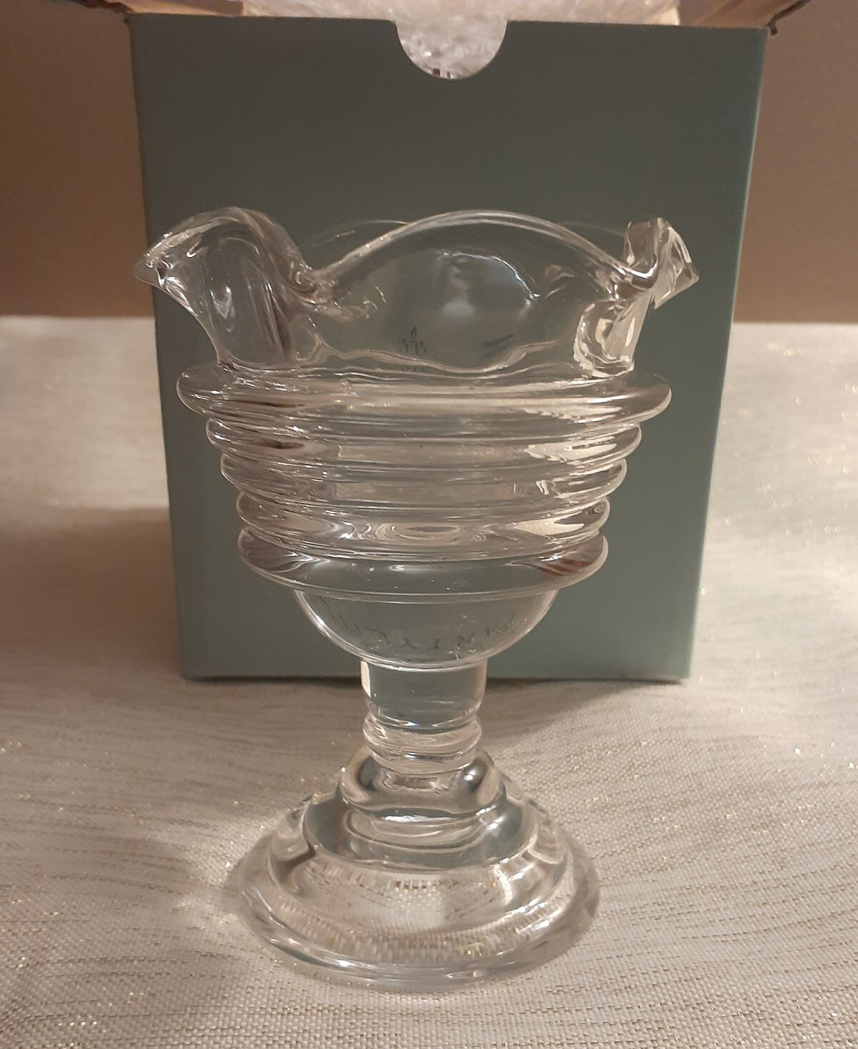 Partylite P7624 Sundae Candle Holder Retired Votive Tealights NEW