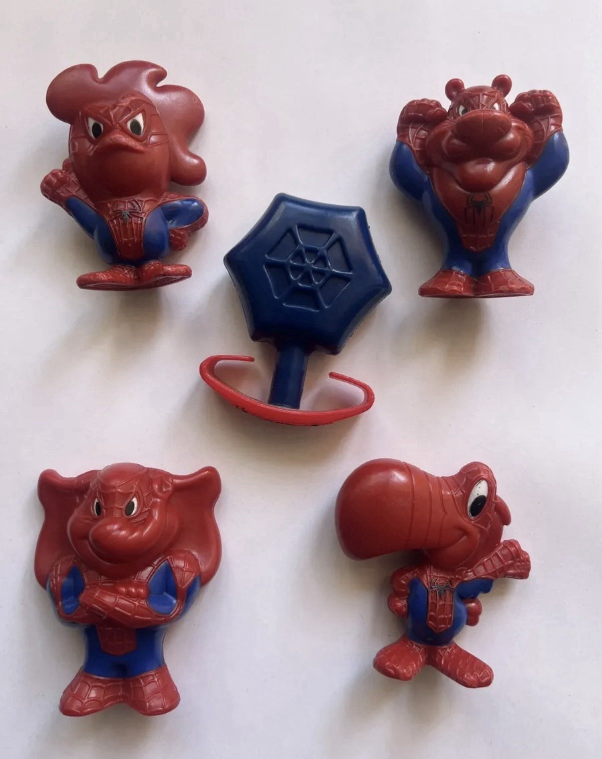 RARE Kellogg’s Spider-Man 2012 Complete 4 Figure Set