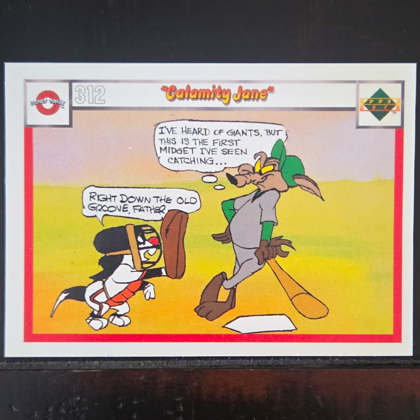 1990 Rare Upper Deck Looney Tunes Calamity Jane Non-Sport Card Lot 2 #312 #321 1990 Rare Upper Deck Looney Tunes Calamity Jane Non-Sport Card Lot 2 #312 #321