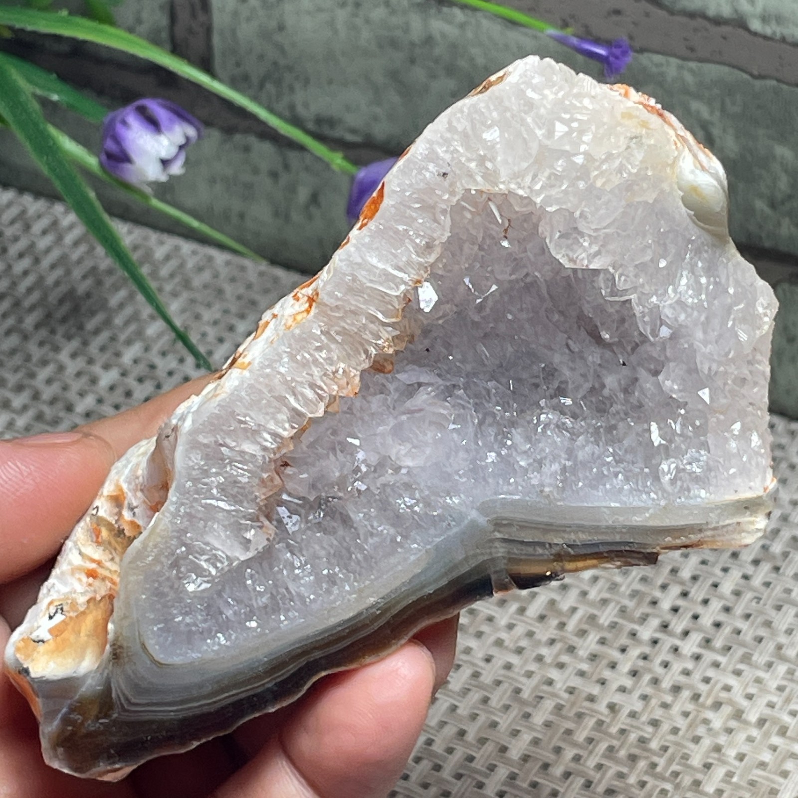 Raw GoBi stone Rough stone original specimen -Rare Stunning Viewing 193g AC45