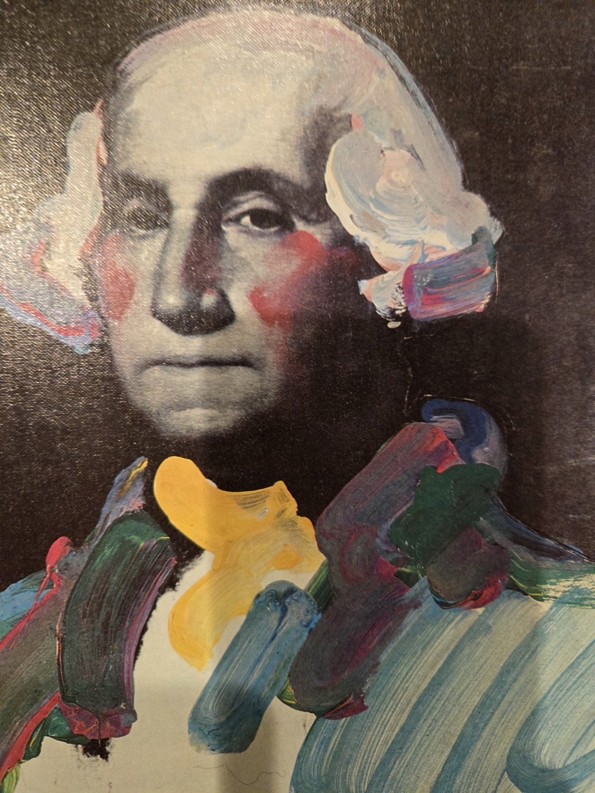 1976 PETER MAX PAINTS AMERICA BOOK