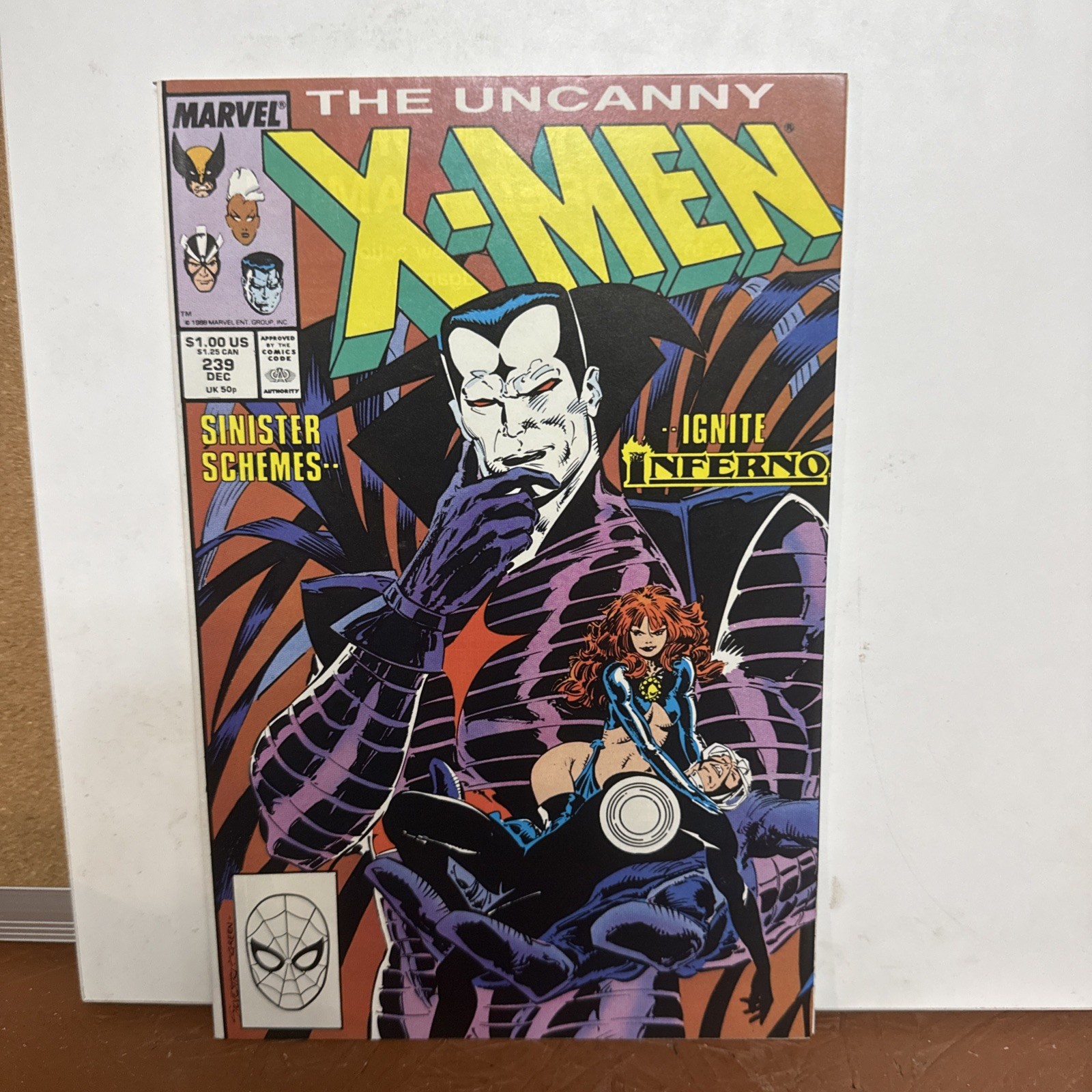 The Uncanny X-Men #239 (Marvel Comics December 1988)
