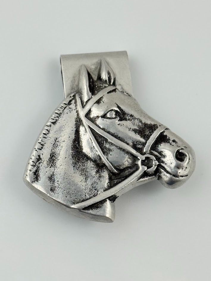 Newport Kentucky Club Flamingo Casino Money Clip Horse Racing Sin City Jockey