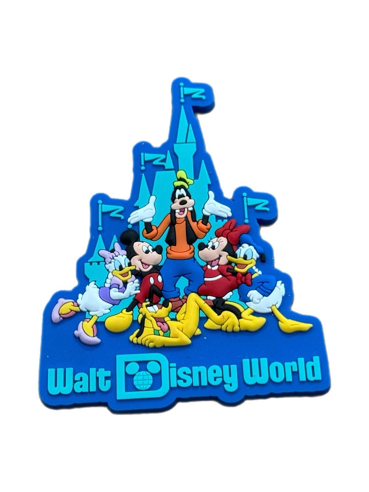2026 Walt Disney World Parks Cinderella Castle Fab 6 Magnet New WDW Characters
