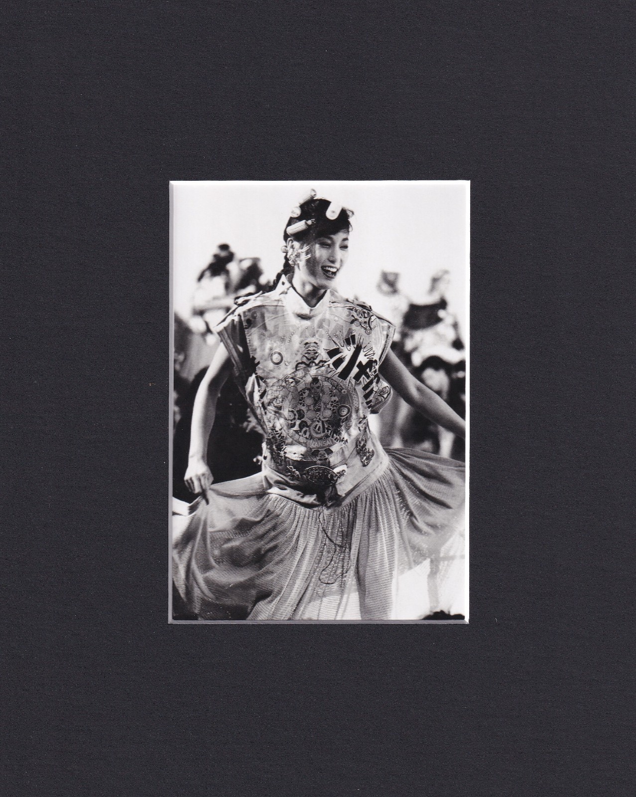 8X10 Matted Print Picture Fashion Designer: Kansai Yamamoto, 1982