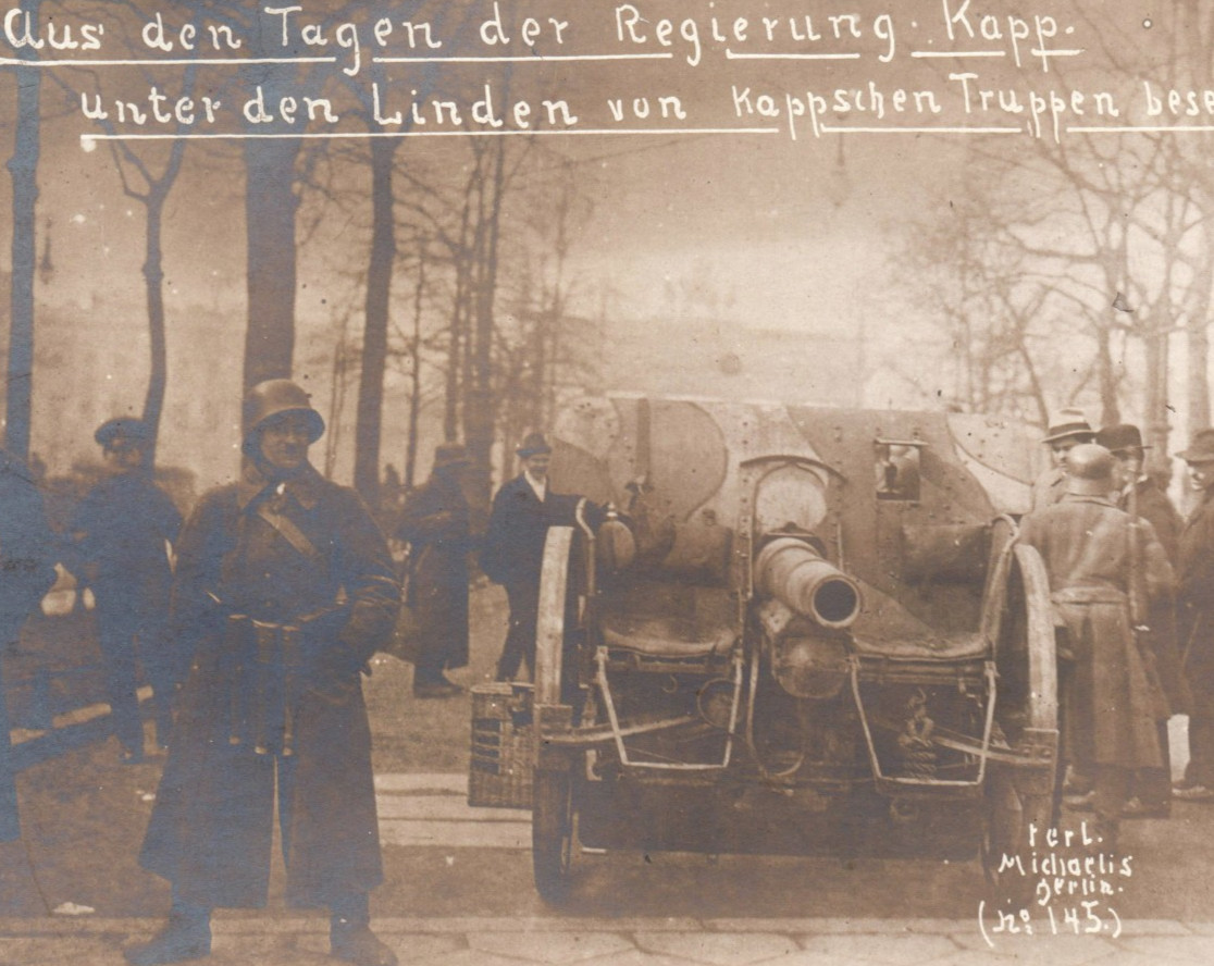 Post WWI German Freikorps Soldier KAPP PUTSCH RPPC Real Photo Postcard Post WWI German Freikorps Soldier KAPP PUTSCH RPPC Real Photo Postcard
