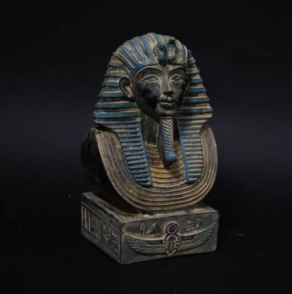 Authentic Pharaonic Black Statue Rare Egyptian Artifacts Of Phataoh Tutankhamun