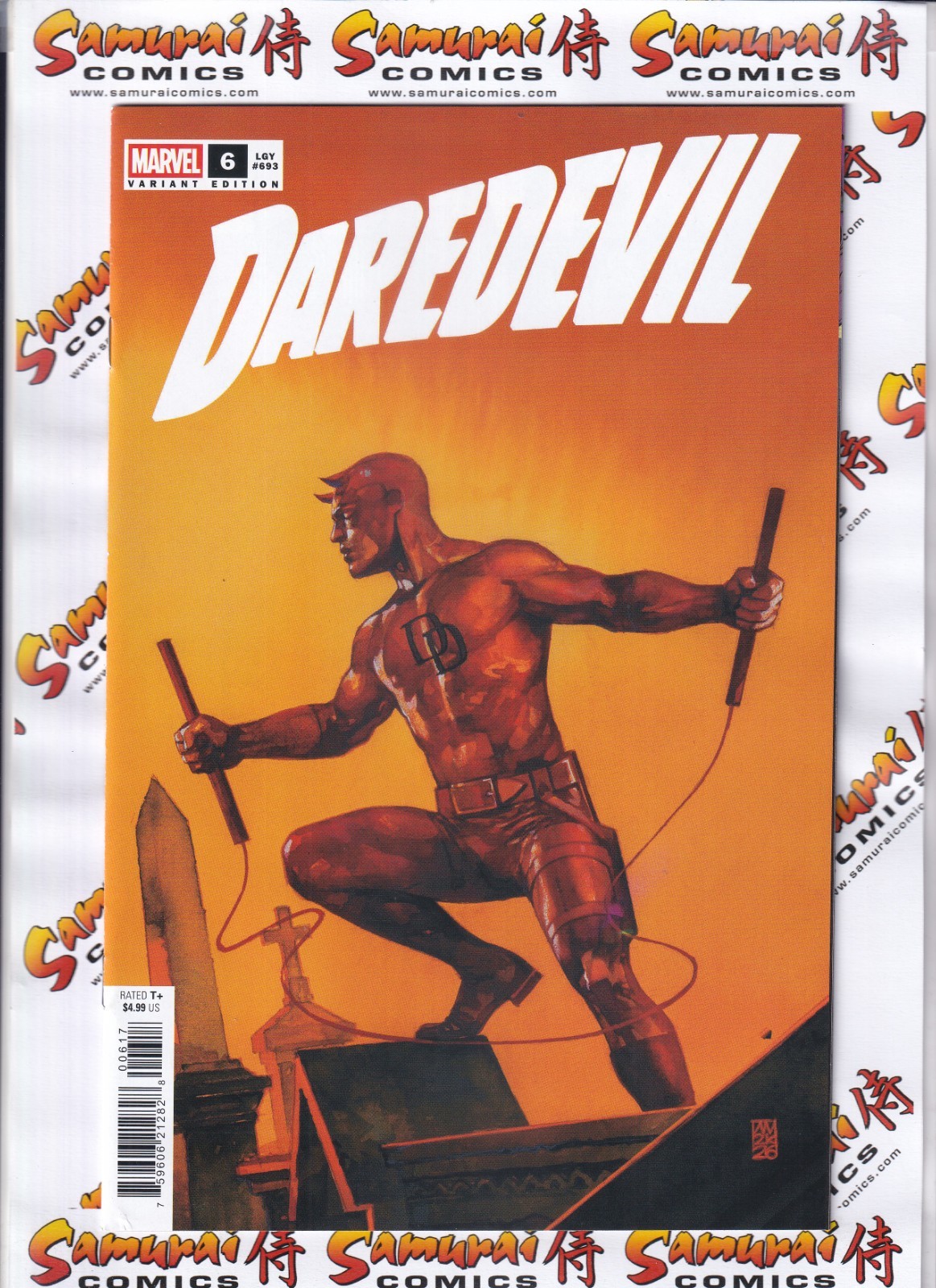Daredevil #6 1:25 Maleev Variant Actual Scans