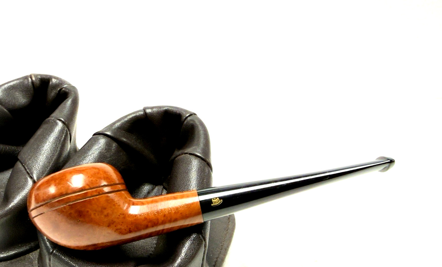 Forbes & Wallace UNSMOKED NOS, Smooth Squat Rhodesian by LHS, L&H Stern Pre 1961