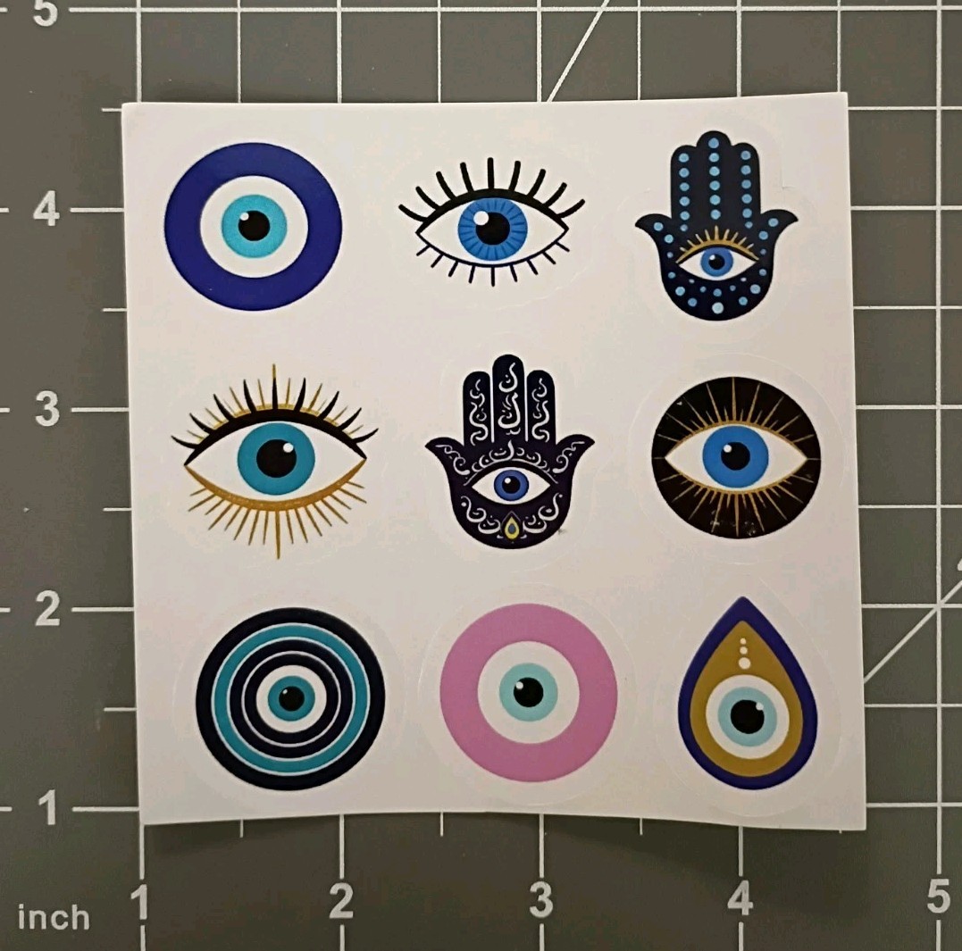 9-PCS EVIL EYE 1\