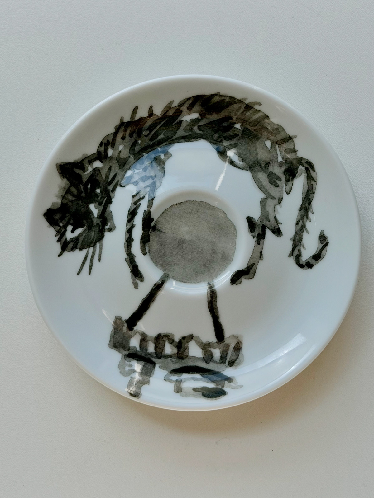 Illy Rosenthal 2008 Art William Kentridge Cappuccino Saucer