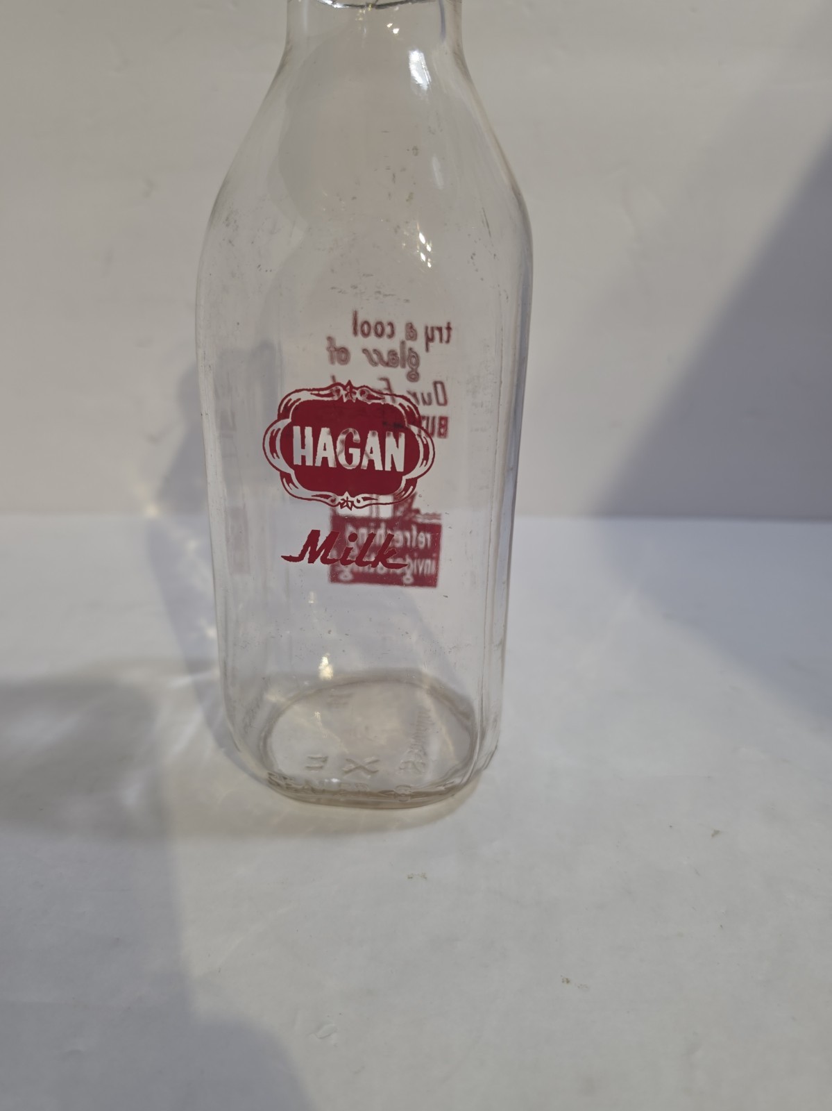 Hagan Milk Greensburg PA Pyro Half Pint  Milk Westmoreland County