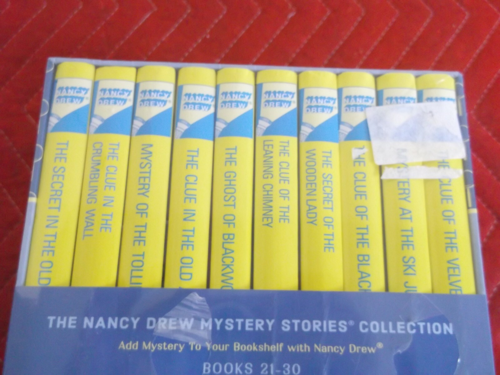 10 NEW NANCY DREW CARLYON KEENE HARD PICTURE COVER MYSTERY BOOKS SEALED 21-30