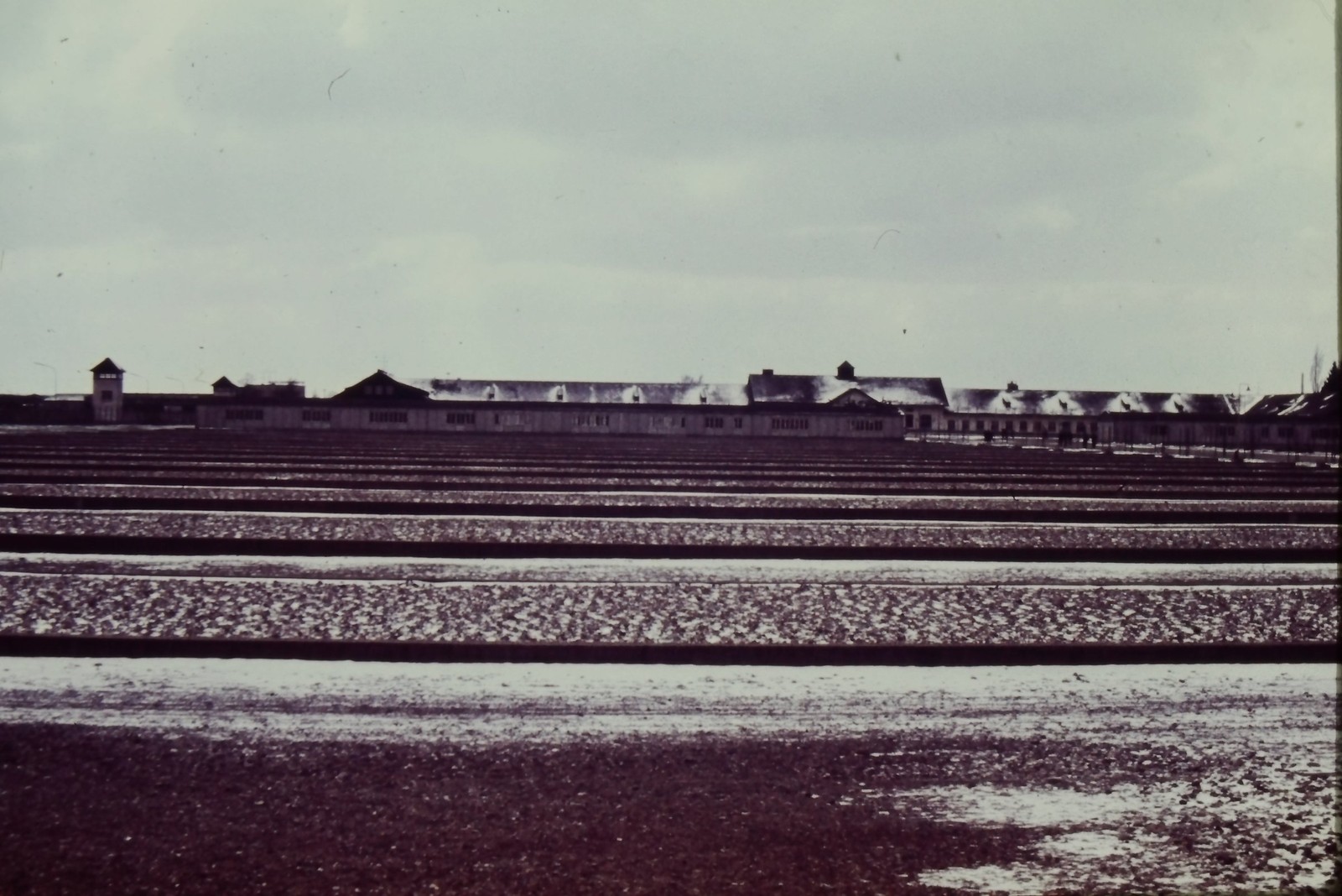 c1940\'s 35mm Slide Auschwitz Birkenau Concentration Camp Poland Roof Window