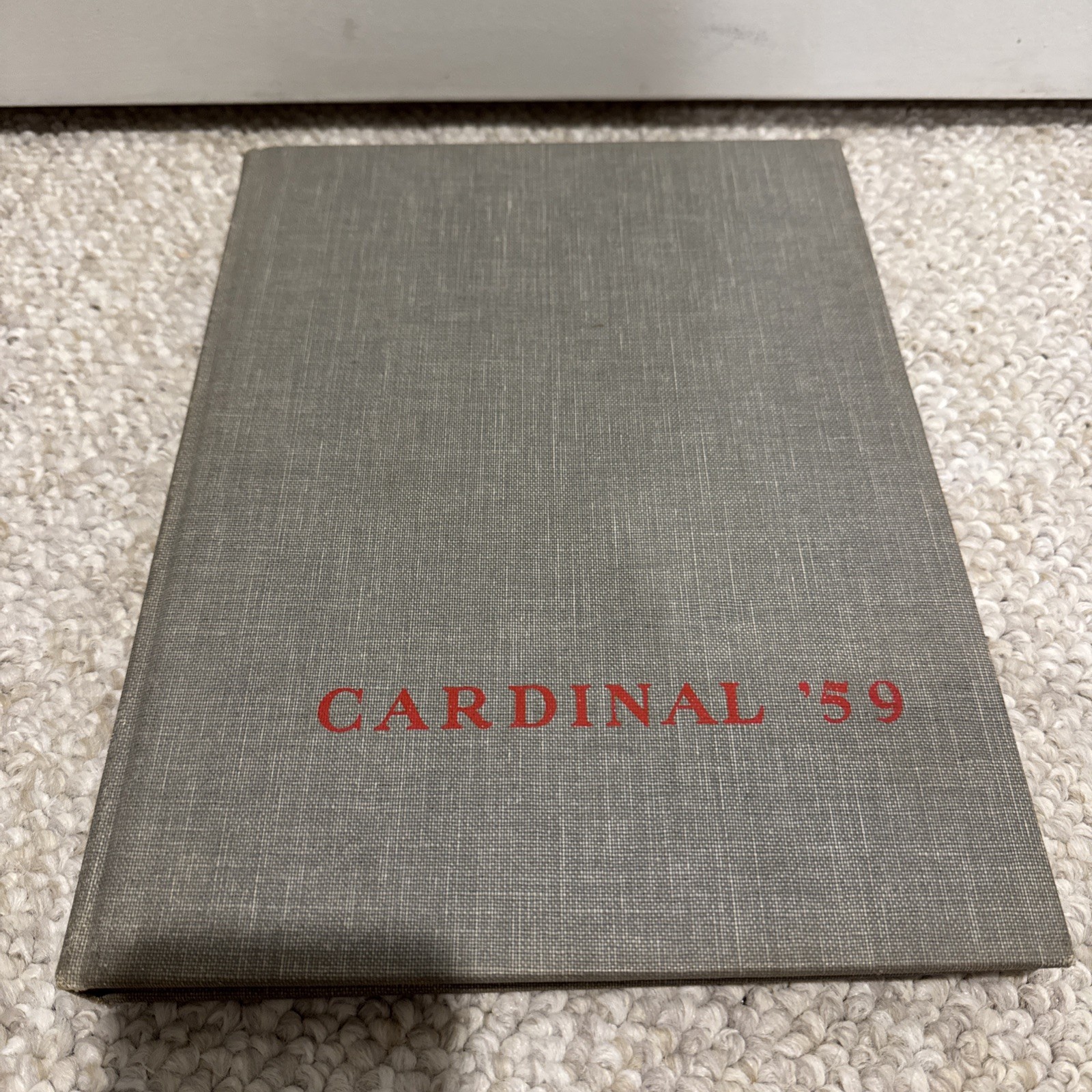 WOW The Catholic University 1959 Cardinal Yearbook - Washington DC