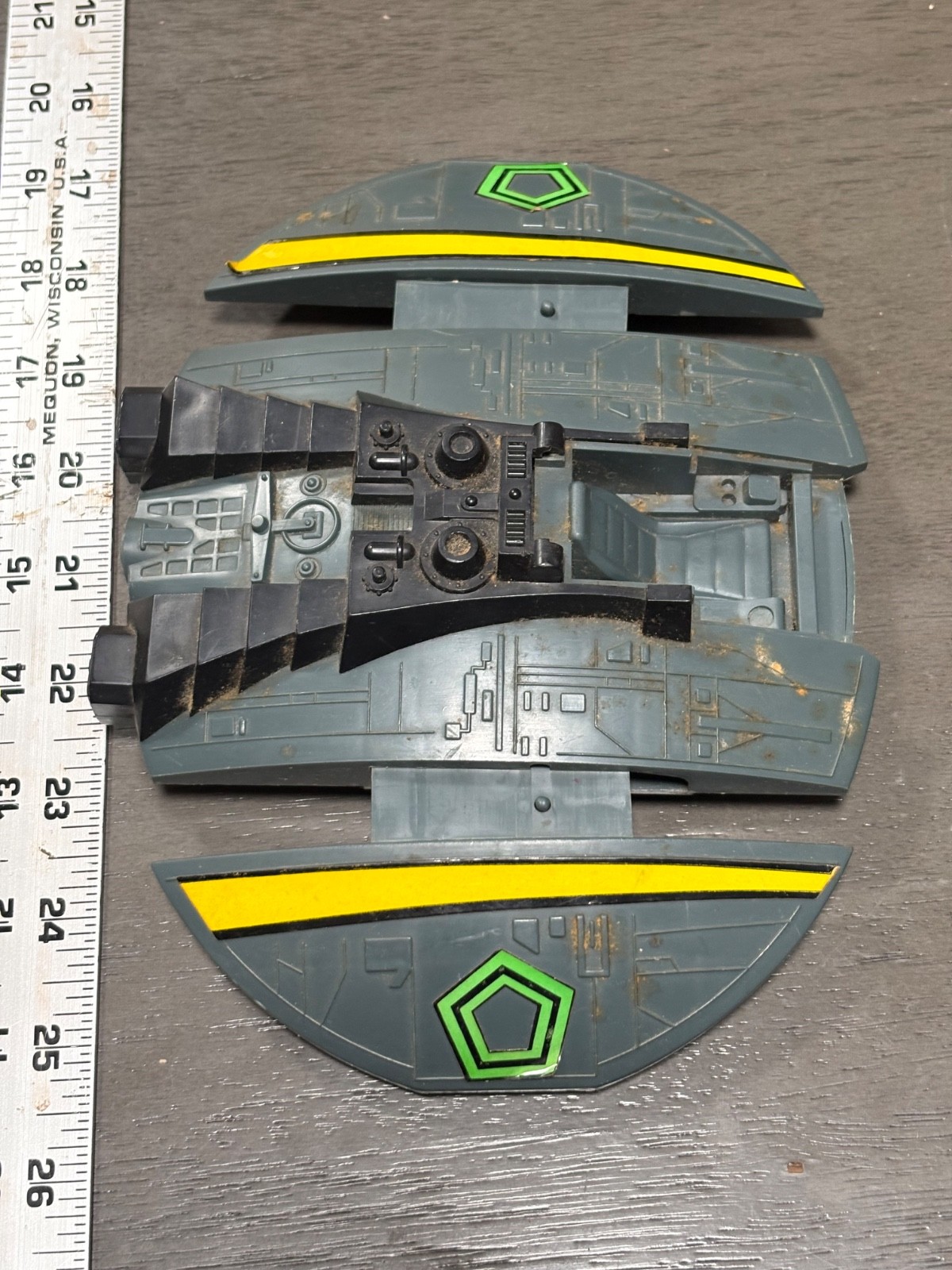 Vintage 1978 Mattel Battlestar Galactica Cylon Raider Firing Ship Parts Only