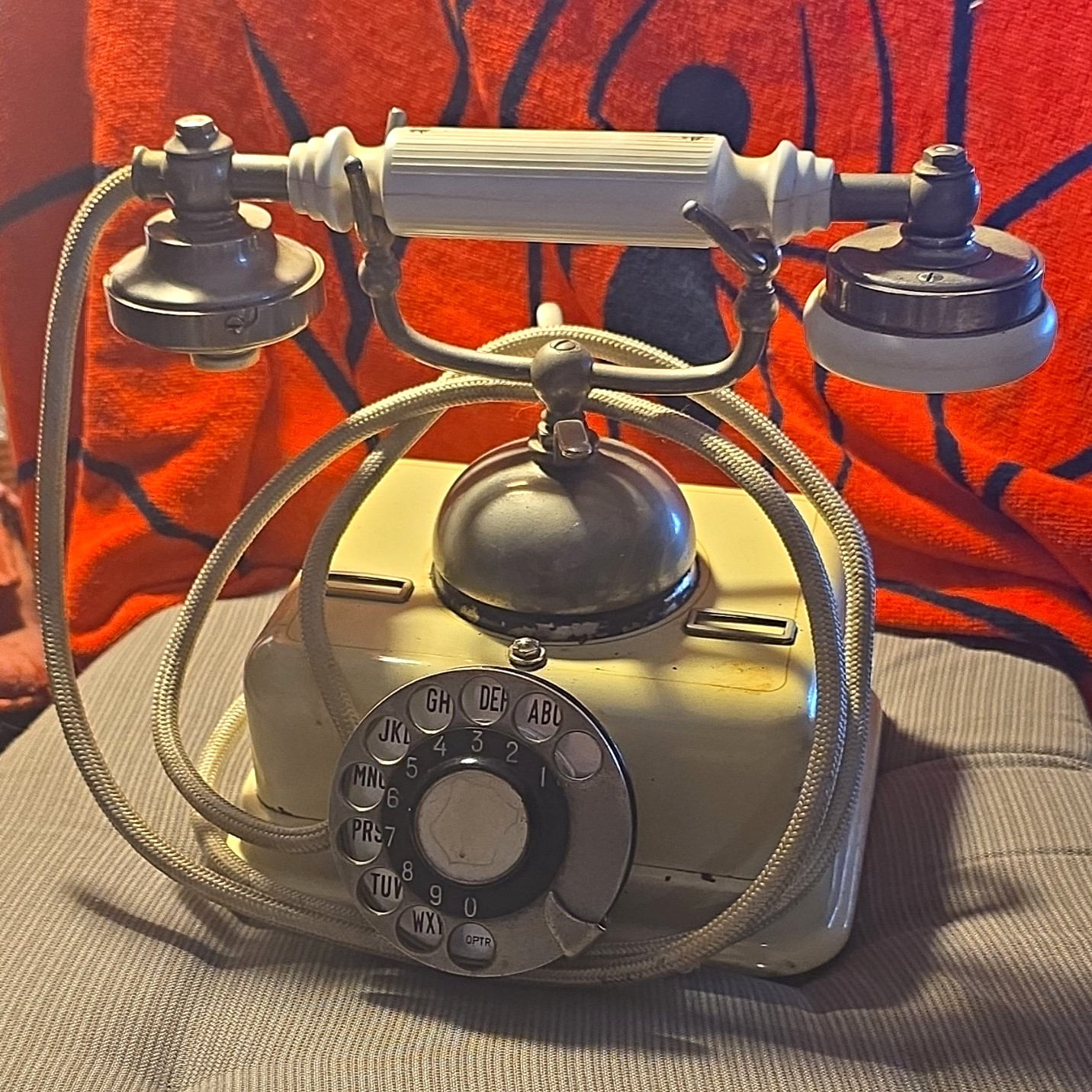 Western Electric Pre-1940 Candlestick Desk Telephone with Rotary Dial