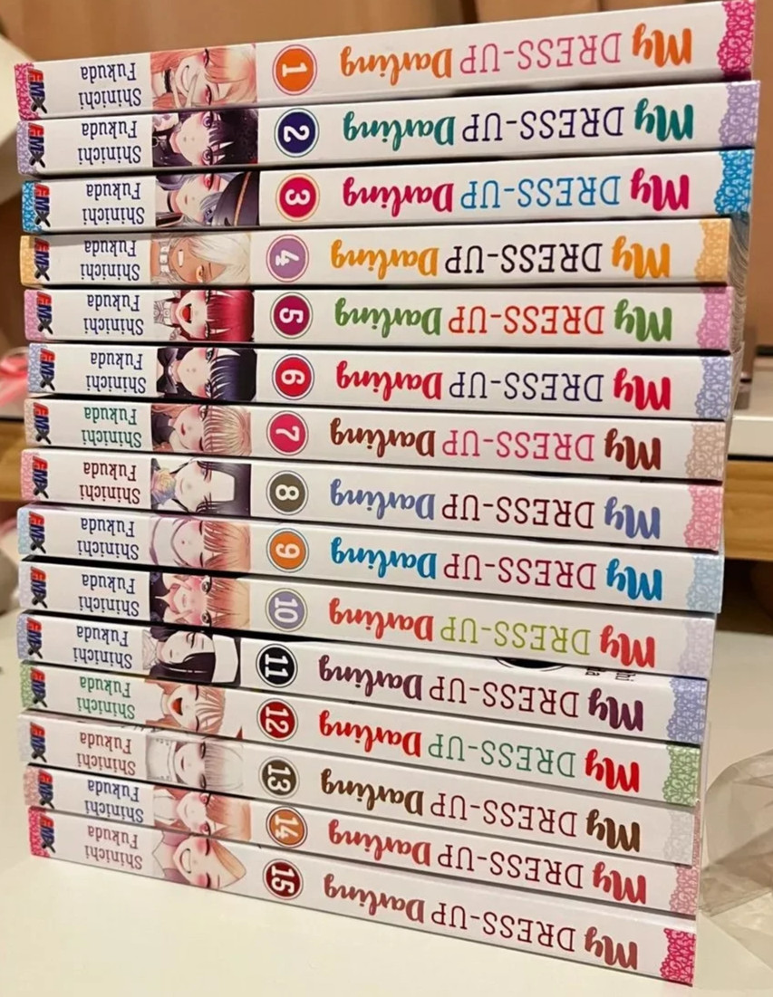 My Dress-Up Darling Vol 1-15 Manga English Version Full Set EXPRESS SHIPPING