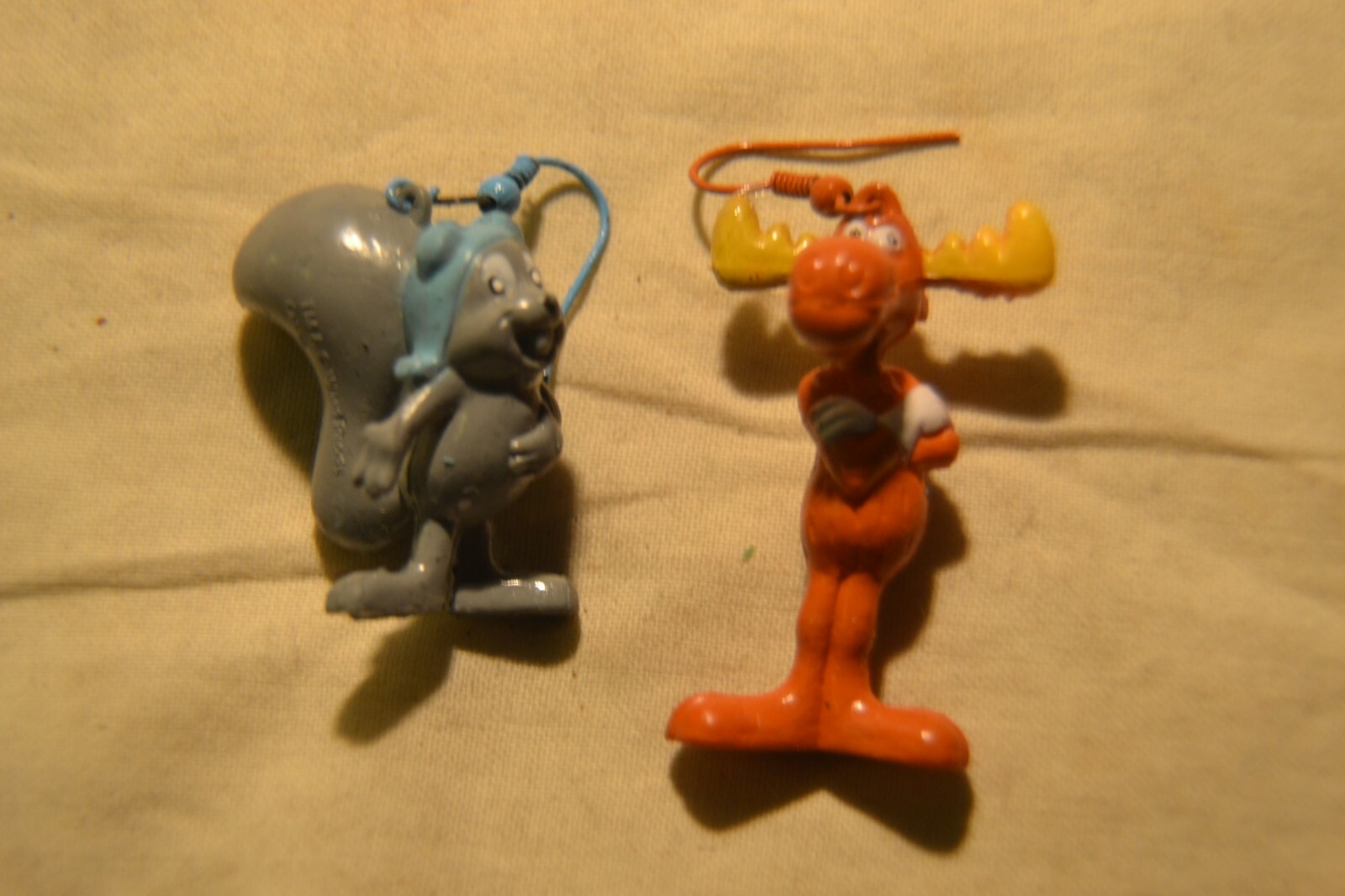 Rocky and Bullwinkle Earrings-1960\'s from The Rocky and Bullwinkle Show