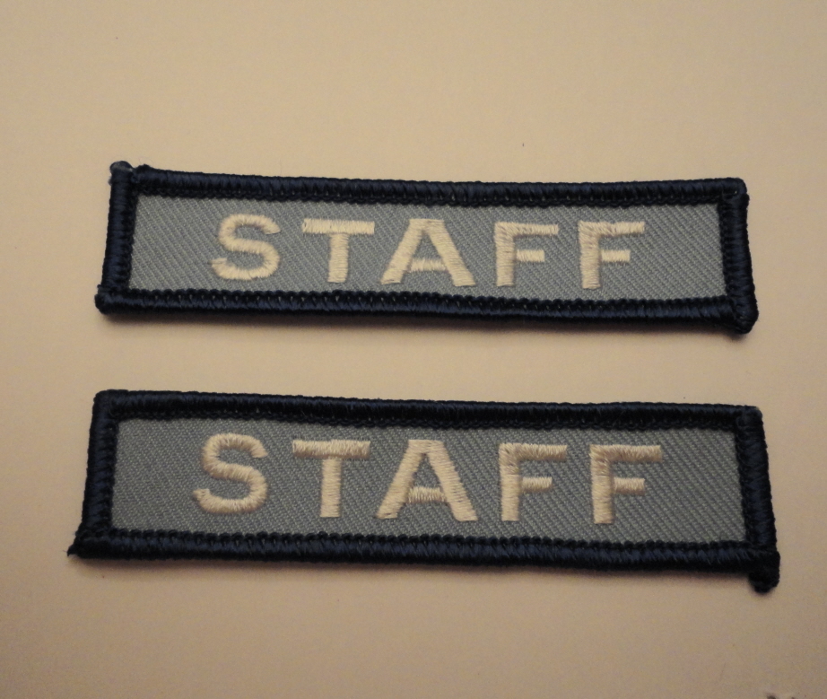 TWO - 1989 National Boy Scout Jamboree - STAFF - Strips TWO - 1989 National Boy Scout Jamboree - STAFF - Strips