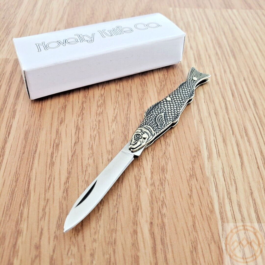 Novelty Cutlery Fish Folding Knife 1.5