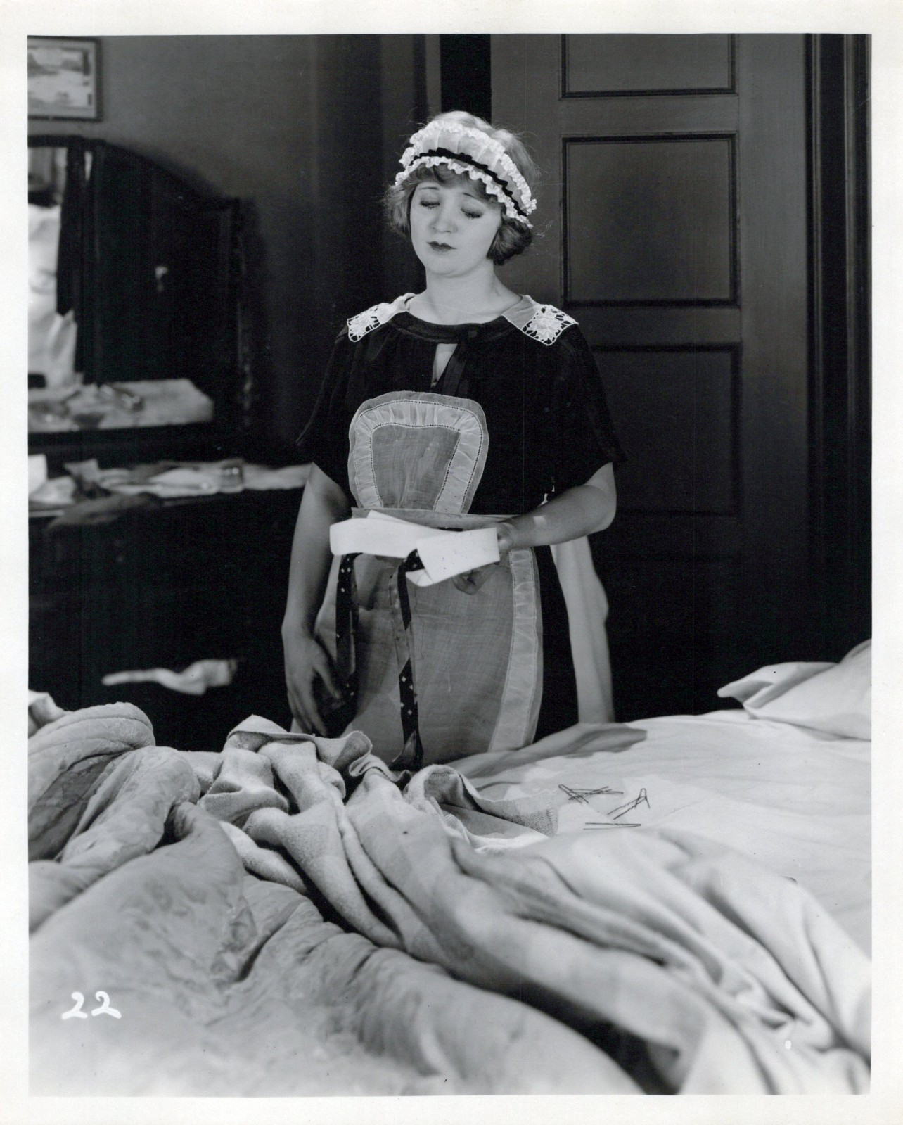 HOLLYWOOD JAZZ AGE MARY MILES MINTER STUNNING PORTRAIT 1920s ORIG PHOTO MA82