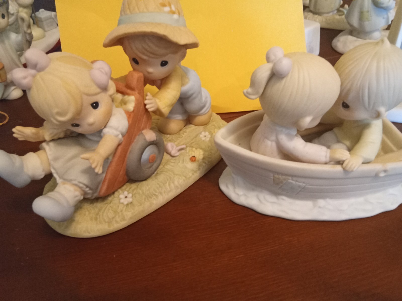Precious Moments-vintage- group of 2-both of them together for one price-perfect