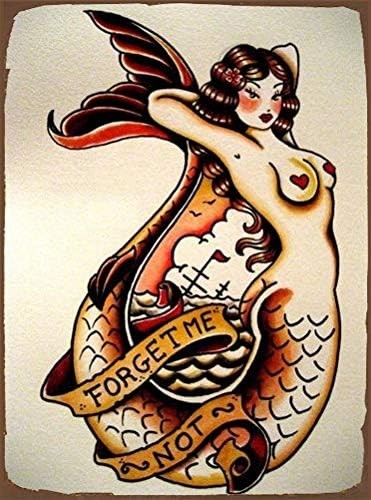 The Original Sailor Jerry Pin Ups Metal Advertising Wall Plaque Tin Metal Signs 